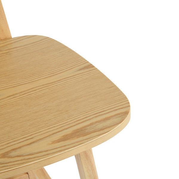 English Elm Christopher Knight Home® - Bari Curved Solid Wood Barstool with Woven Rattan Backrest, Ergonomic Comfort and Timeless Finish Natural N775P264463N