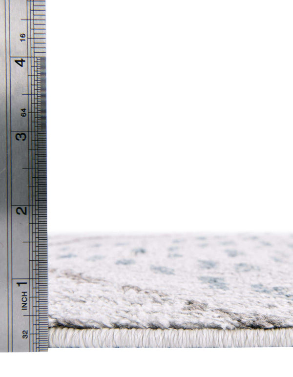 Unique Loom Aramis Kavi Machine Made Tribal Rug Ivory, Blue/Brown/Light Blue/Terracotta/Gray 9' 0" x 12' 0"