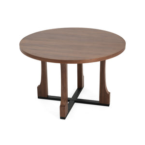 English Elm Christopher Knight Home® - 48" Round Dining Table - Farmhouse Charm With Durable Wood, Seats 4, Perfect For Small Spaces! N771P240936T