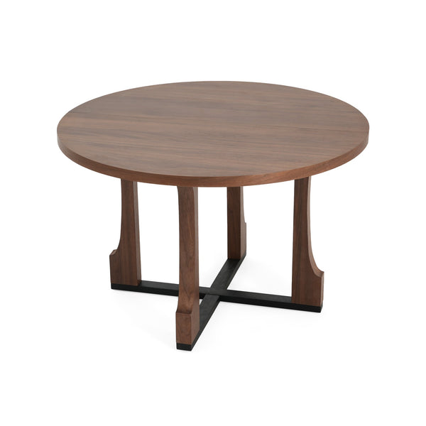 English Elm Christopher Knight Home® - 48" Round Dining Table - Farmhouse Charm With Durable Wood, Seats 4, Perfect For Small Spaces! N771P240936T