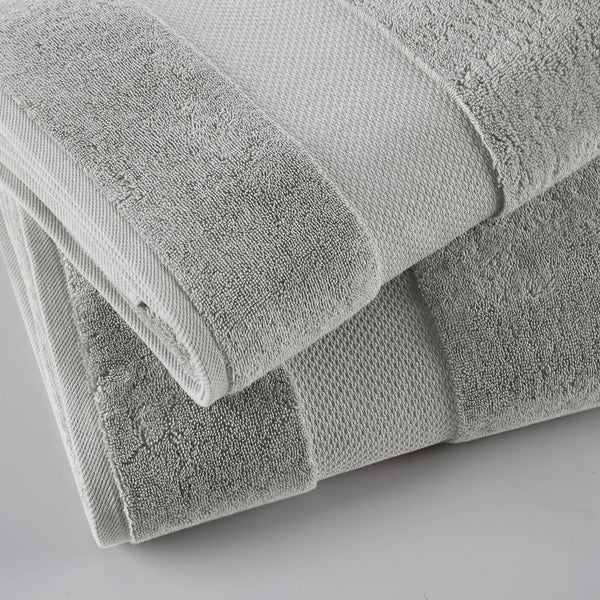 English Elm 2 Turkish Cotton Bath Sheets Set 35x70 Inches - Ultra Absorbent, Plush Spa-Luxe Towels for Home Grey 17.32 L x 12.6 W x 5.91 H B035P319794