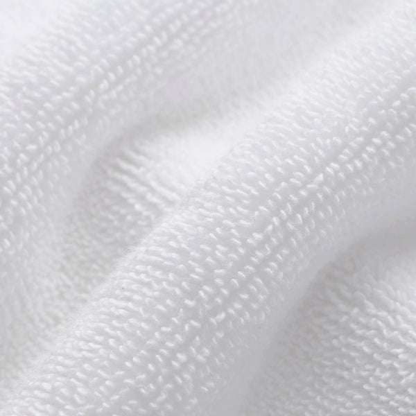 JLA Home Madison Park Signature - 100% Turkish Cotton Bath Sheet Set — Spa-Soft Low-Twist Plush, Highly Absorbent Dobby Border, OEKO-TEX Approved White MPS73-531