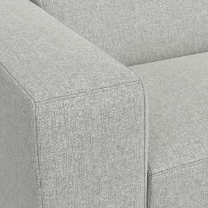 English Elm Rex Modular Corner Sectional with Performance Fabric Seating for Five in Grey B136P199214