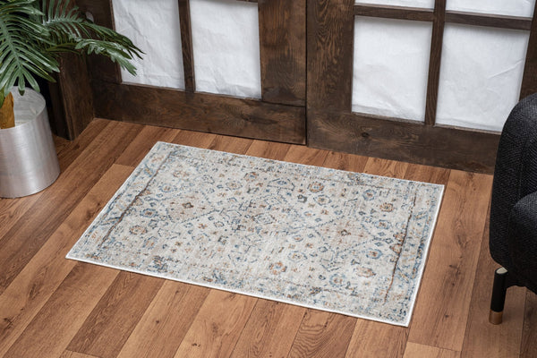 English Elm Noble Ivory Area Rug 2 Ft. X 3 Ft. – Soft, Stain-Resistant, Kid-Friendly, Perfect For Small Spaces! B186P181071