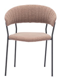 Josephine Dining Chair - Set of 2 Brown 109670 Zuo Modern