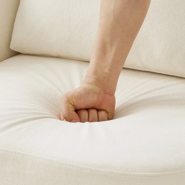 English Elm 360° Swivel Chair - Elegant Chenille Barrel Armchair With Curved Design For Living Room & Office Comfort N719P272681A