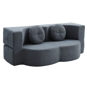 English Elm 2-In-1 Convertible Modular Sofa Bed - Memory Foam Comfort, No Assembly, Space-Saving Design For Any Room P1 W3653P355637-GIGA