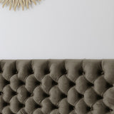 Christopher Knight Home® - Noble House - Jezebel Glam Full/Queen Tufted Velvet Headboard