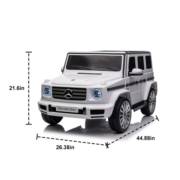 English Elm Licensed Mercedes-benz G500 24v Kids Ride on Suv with Remote and Bluetooth Audio W1578P214201