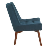 OSP Home Furnishings Shelly Tufted Chair Azure