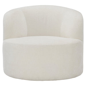 Bernhardt Bernhardt Elle Fabric Swivel Chair — Plush Made-To-Order Club-Style Lounge Seat With 360° Rotation P1562SA