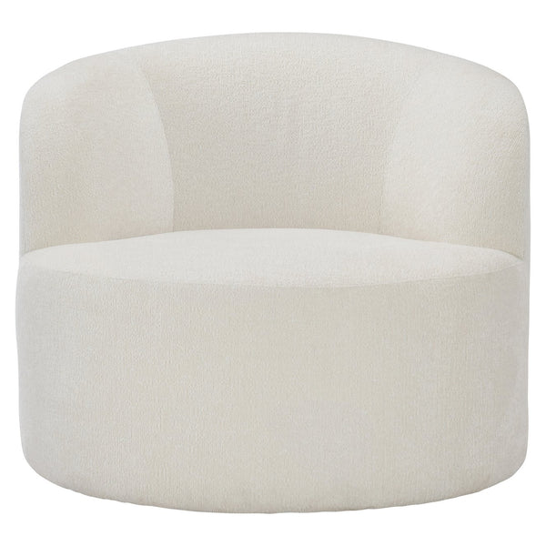 Bernhardt Bernhardt Elle Fabric Swivel Chair — Plush Made-To-Order Club-Style Lounge Seat With 360° Rotation P1562SA