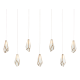 Glace Rectangular Multi-Drop Pendant