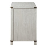 OSP Home Furnishings Baton Rouge File Cabinet Champagne Oak