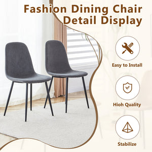 English Elm Table and Chair Set Sunburst Mdf Round Dining for Six with Dual Shelf Black Metal Legs W1151S03850
