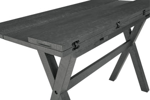 OSP Home Furnishings McKayla Flip Top Table Washed Grey