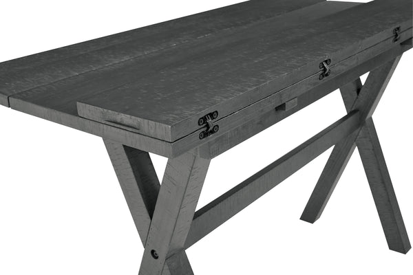OSP Home Furnishings McKayla Flip Top Table Washed Grey