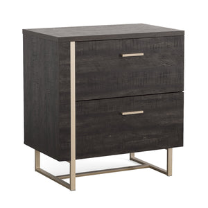 English Elm Lateral File - Sleek Black Finish For Modern Office Storage, Secure & Space-Saving Design Solutions B356P367784