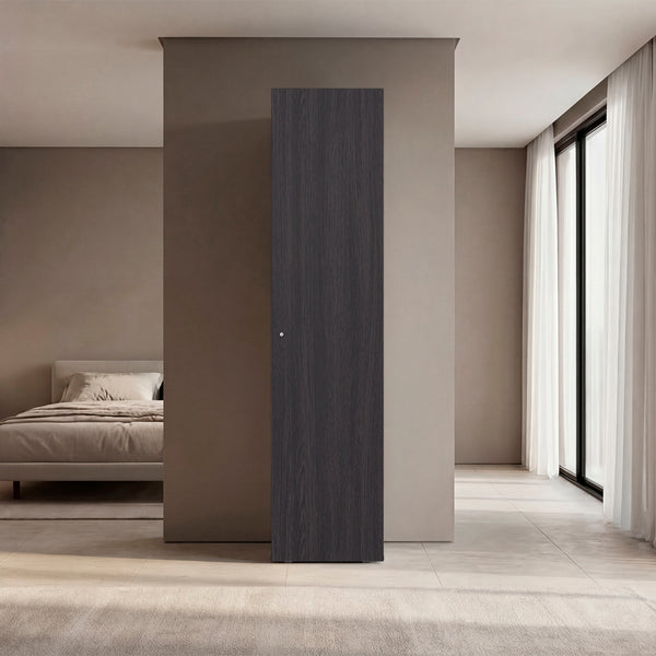 English Elm Home Freestanding Tall Linen Cabinet Four Shelves Slim Organizer for Bathroom Bedroom B070P487566