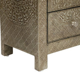 Christopher Knight Home® - Noble House - Deschutes Handcrafted Boho 3 Drawer Nightstand