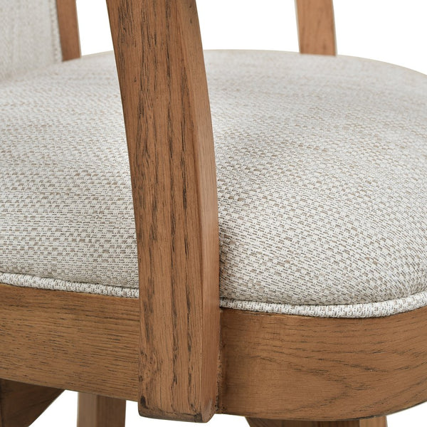 English Elm Jennifer Taylor Home - Williams 27In Swivel Counter Height Bar Stool - Stain Resistant, High-Performance Comfort & Style B2719P238373