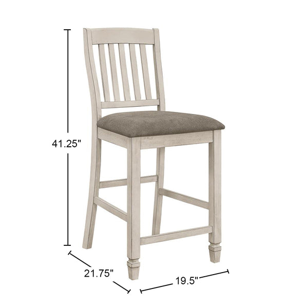 English Elm Set Ultra-Modern Leatherette Side Chairs with Chrome Curved Legs, Sleek Contoured Seats for Dining Comfort Cream B016P224772