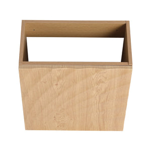 English Elm 18.5" Wall-Mounted Bathroom Vanity With Soft-Close Door & Resin Sink For Coastal Charm & Storage W1972P362136