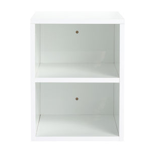English Elm 42" Modern Floating Bathroom Vanity Set With Ceramic Sink & Storage Shelves For Elegant Spaces W999S00291