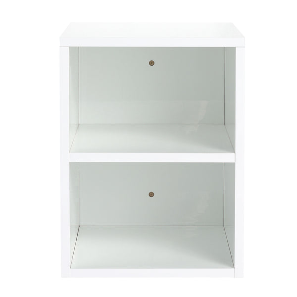 English Elm 42" Modern Floating Bathroom Vanity Set With Ceramic Sink & Storage Shelves For Elegant Spaces W999S00291