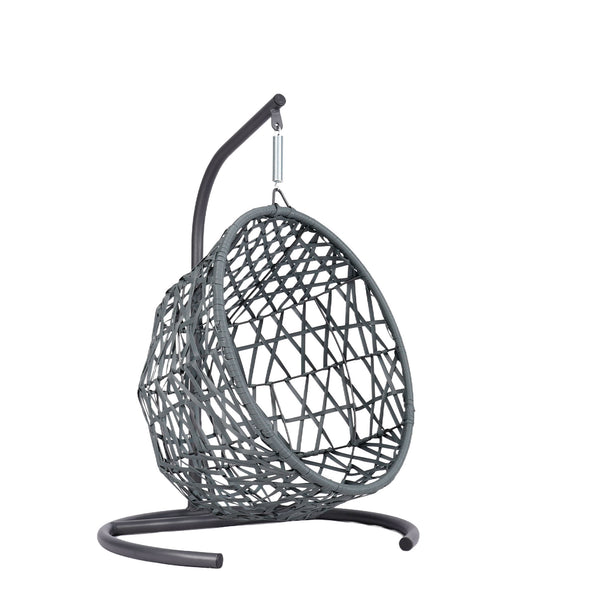 English Elm Cat Swing Bed With Cushion - Stylish Egg Chair For Cats & Small Dogs, Cozy Indoor/Outdoor Retreat! W2500P283890