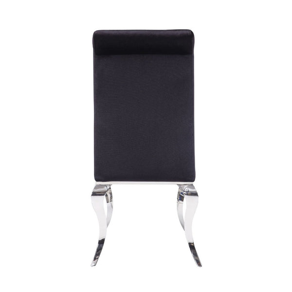 English Elm Set Of 2 Fabric Upholstered Side Chairs - Modern Elegance With Comfort And Versatile Décor Style B016P315187-GIGA