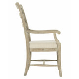 Bernhardt Rustic Patina Ladderback Arm Chair in Sand Finish 387556