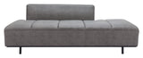 Confection Sofa Gray 110079 Zuo Modern