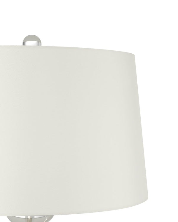 Currey & Company Classico Table Lamp - Elegant 19th-century Inspired Crystal Design With Natural Brass Finish Clear Optic Crystal ,Metal 6000-1015-currey-company