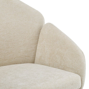 English Elm Christopher Knight Home® - Dining Chair Set Of 2 - Contemporary Beige Upholstered Seating With Metal Frame For Style & Comfort N779P186914M