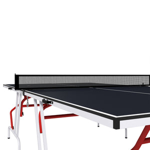 English Elm Soozier Quarter Fold Ping Pong Table Mdf Surface Steel Frame Ready to Play Set W2225P200632