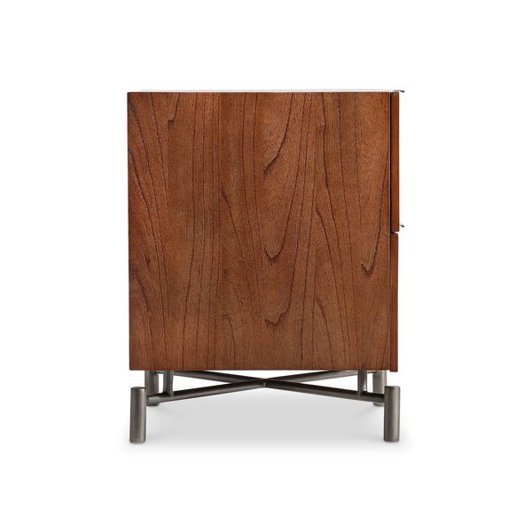 Bernhardt Bernhardt Brasea Suar Wood Nightstand with Usb Charging and Soft Close Drawers 24" W x 20" D x 26" H 394230