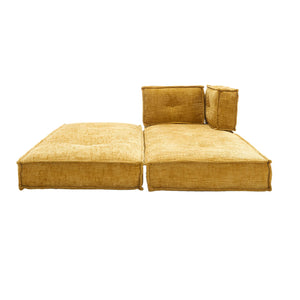 English Elm Coolmore Modular Chenille Sofa - Space-Saving Design, Flexible Layouts, And Built-In Side Pockets W1152P320503