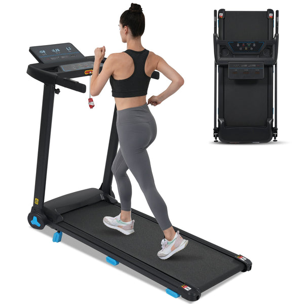 English Elm Treadmill Foldable Home Gym with 3hp Motor Incline Cushioned Belt and Bluetooth Speaker N728P337620B