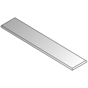 OSP Home Furnishings Sonoma Transaction Top Slim Profile Counter Surface for Reception and Retail Desks SON-124