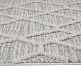 Madison Park Ashley Modern/Contemporary Terni Pebble Indoor Area Rug MP35-7185 Gray/Cream