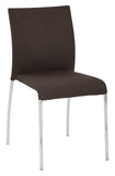 OSP Home Furnishings Conway Stacking Chair Chocolate