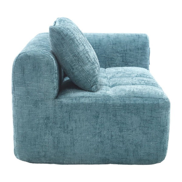 English Elm United Chenille Loveseat Sofa - Modern Minimalist Sleeper For Cozy Living Rooms & Small Spaces W1568P255146-GIGA