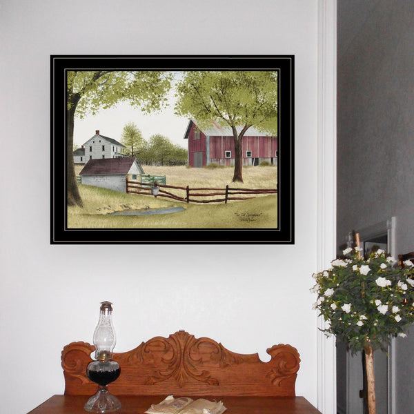 English Elm Trendy Decor 4u Billy Jacobs Rustic Farmhouse Framed Print Ready to Hang Wall Art B06785474