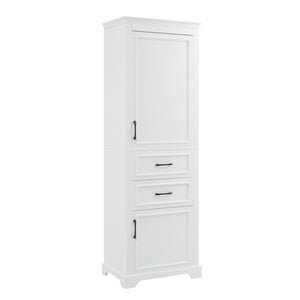 English Elm 71-inch Freestanding Bathroom Vanity with Soft-Close Doors, Adjustable Shelves, Drawers & Anti-Tip Stability N729P335588K