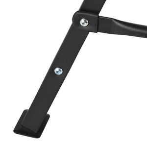 English Elm Outsunny Metal Porch Swing Stand - Heavy-Duty A-Frame With 528 Lbs Capacity For Outdoor Comfort W2225P174125-GIGA