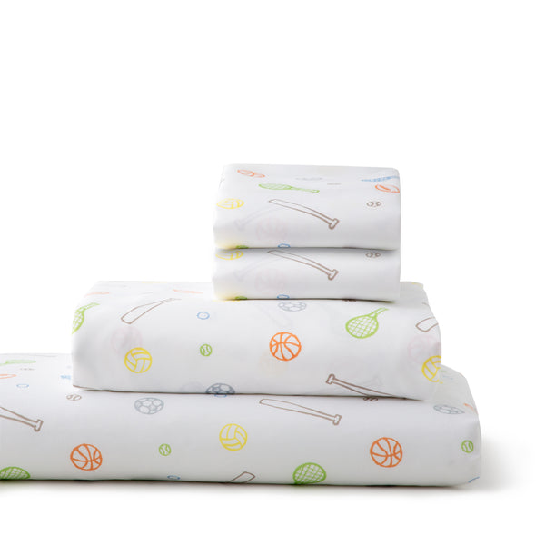 English Elm Linenspa Super Soft Microfiber Sheet Set Full with Princess Pattern—Durable, Wrinkle & Fade Resistant Cozy Bedding Blue B350P394839