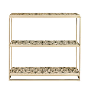 Metal Console Table Silver with Metal Finish P301609 Pulaski Furniture