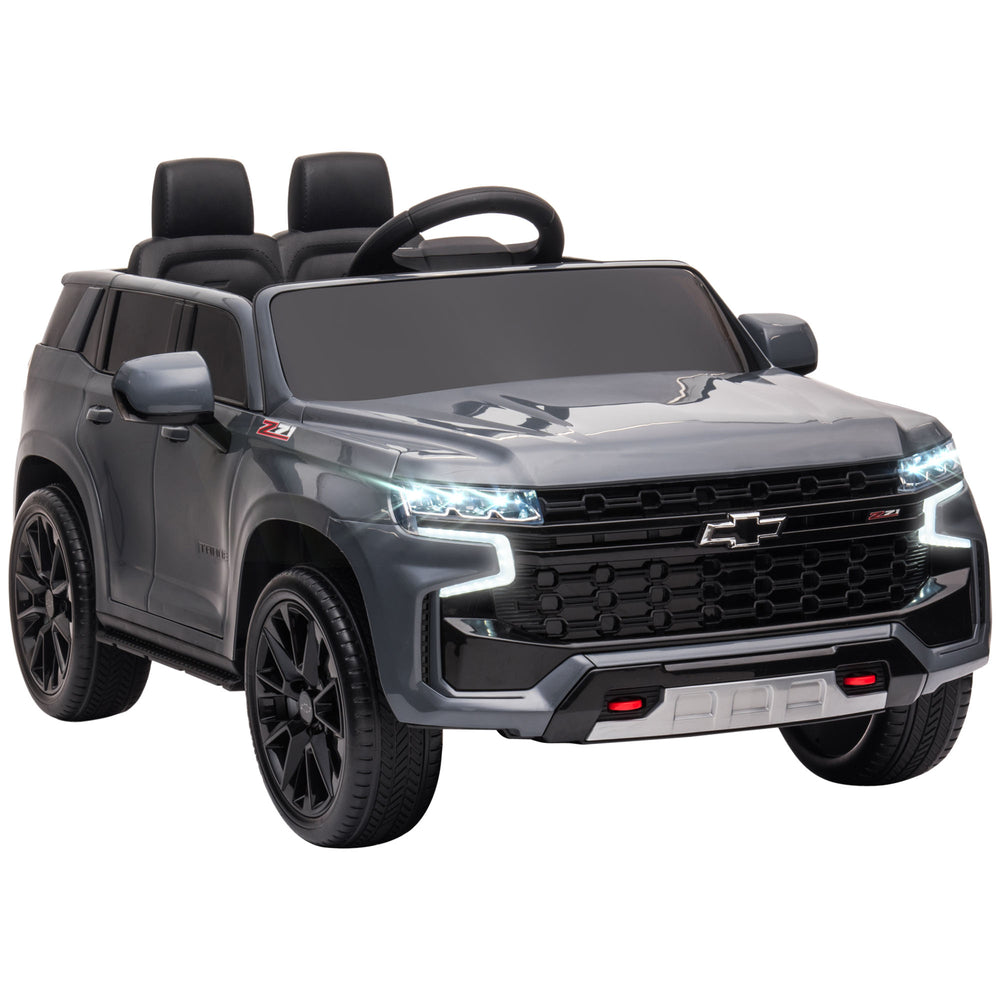 English Elm Aosom Licensed Chevrolet Tahoe 12v Kids Electric Ride on Suv with Remote Control W2225P200547