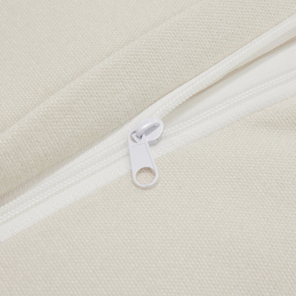 English Elm Set Of 2 Slipcovered Armchairs - Cozy Cream Chenille Accent Chairs For Living Room, Office & More W3041S00002-GIGA